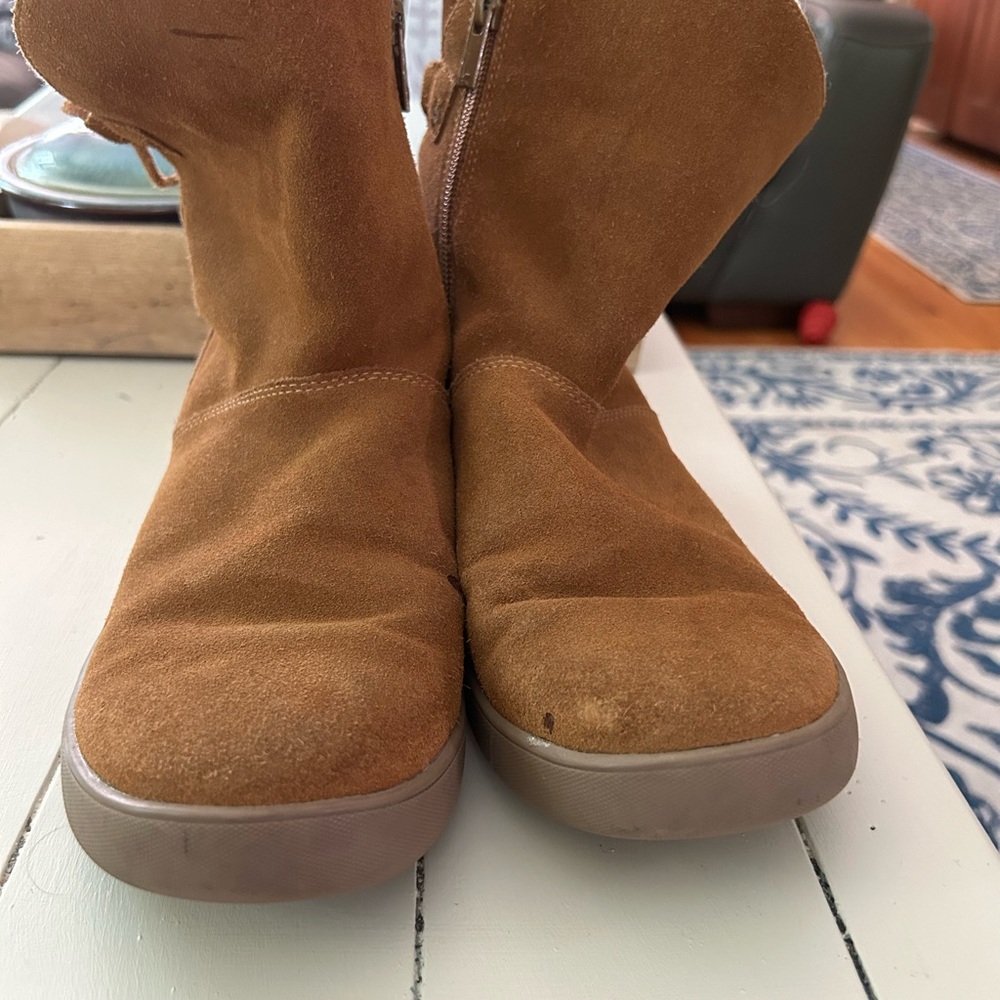 UGG Koolaburra camel fur lined boots
